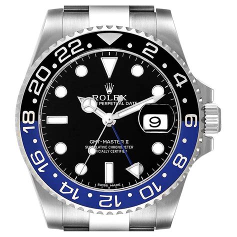 blue black gmt master ii